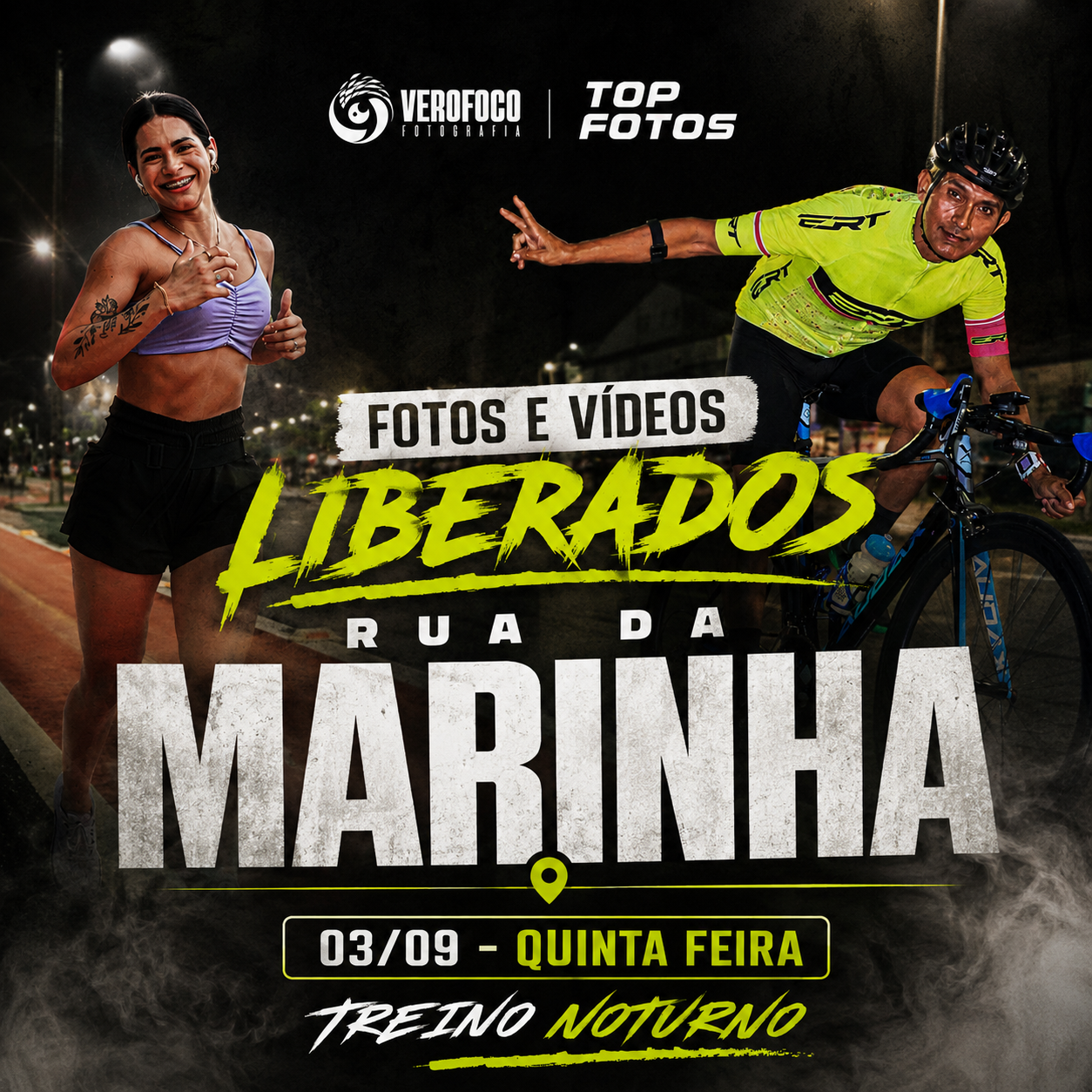 03/09 - TREINO NOTURNO - RUA DA MARINHA