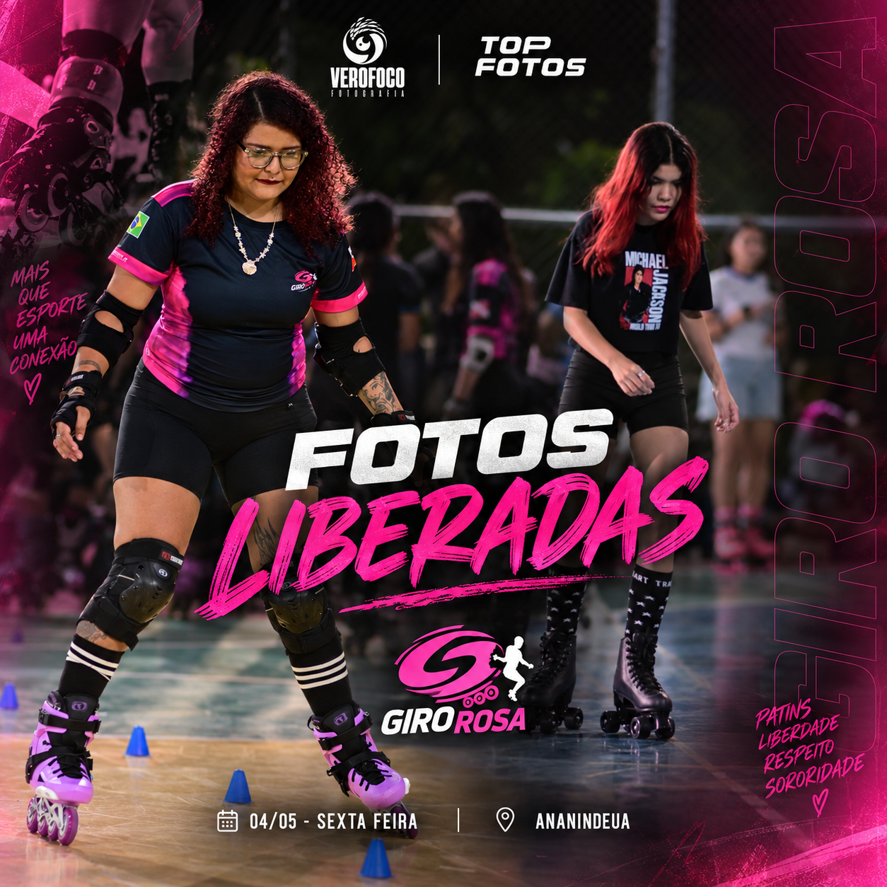 04/09 GIRO ROSA IN LINE - SEXTA FEIRA