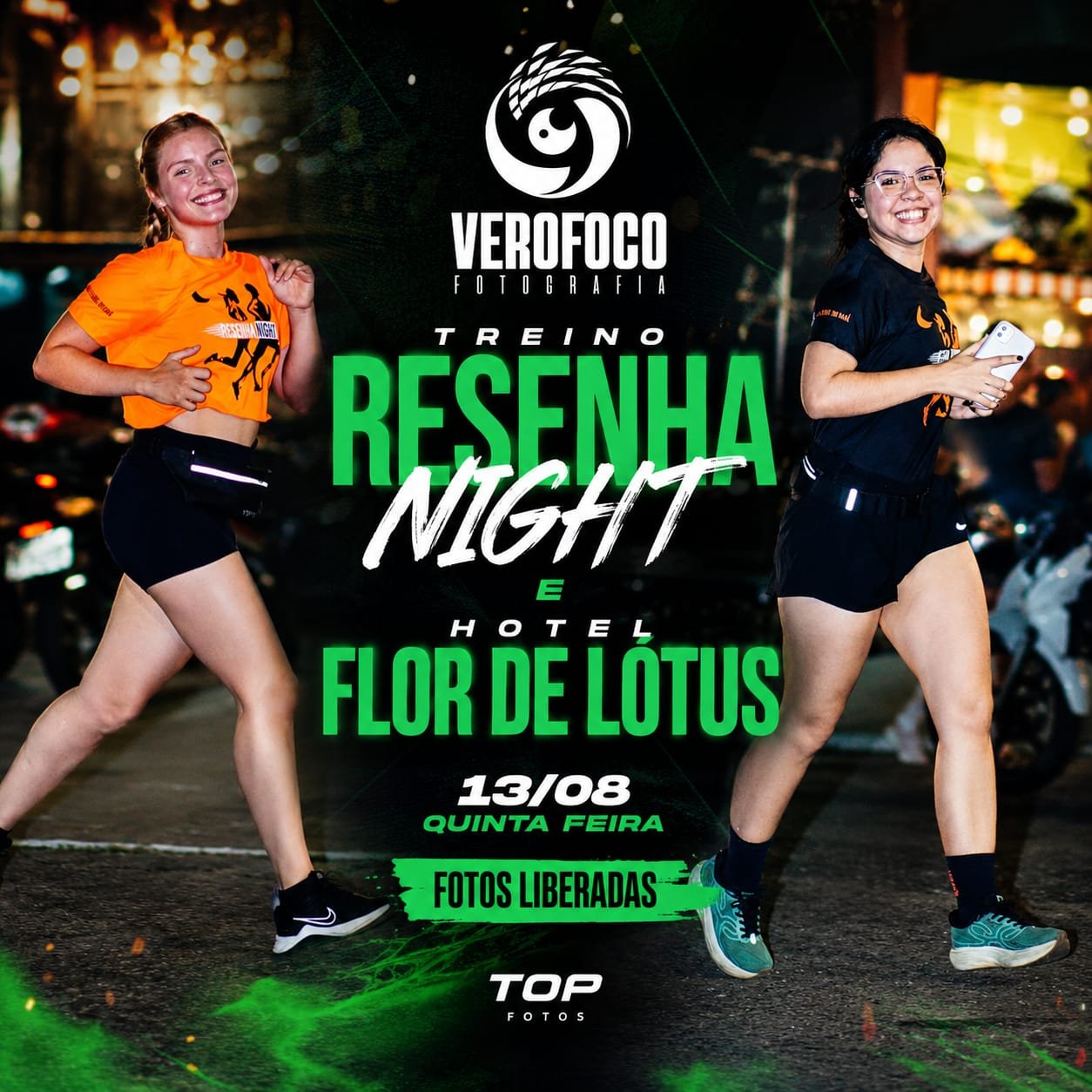13/08 TREINO RESENHA NIGHT