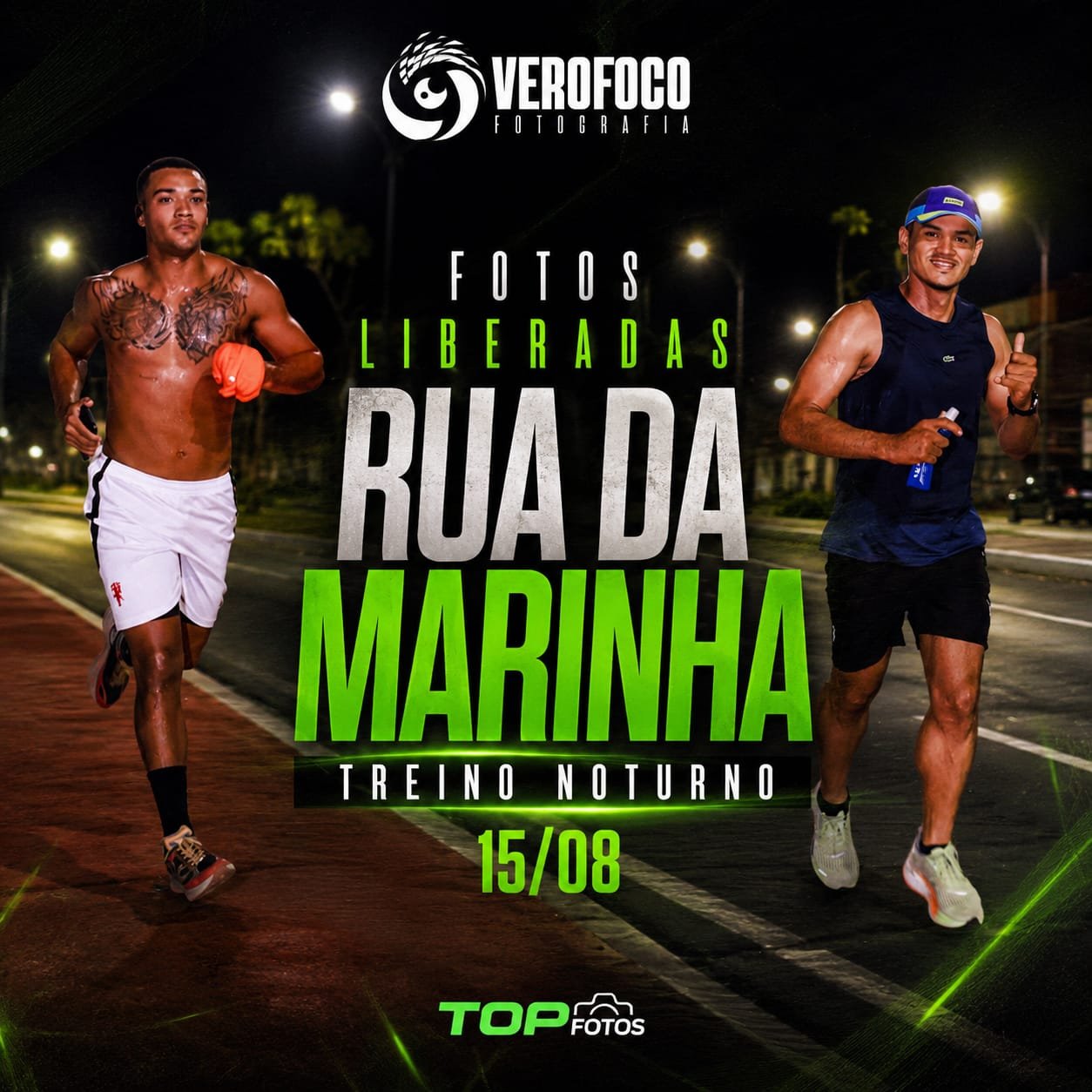 15/08 TREINO NOTURNO - RUA DA MARINHA