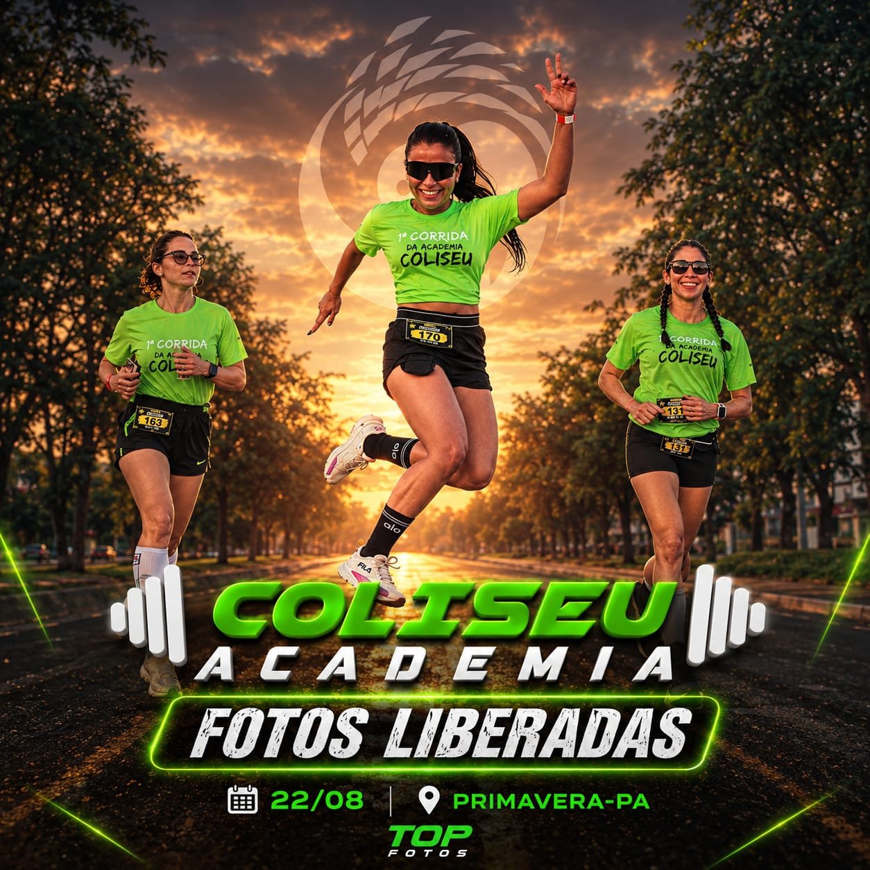 1ª CORRIDA DA ACADEMIA COLISEU