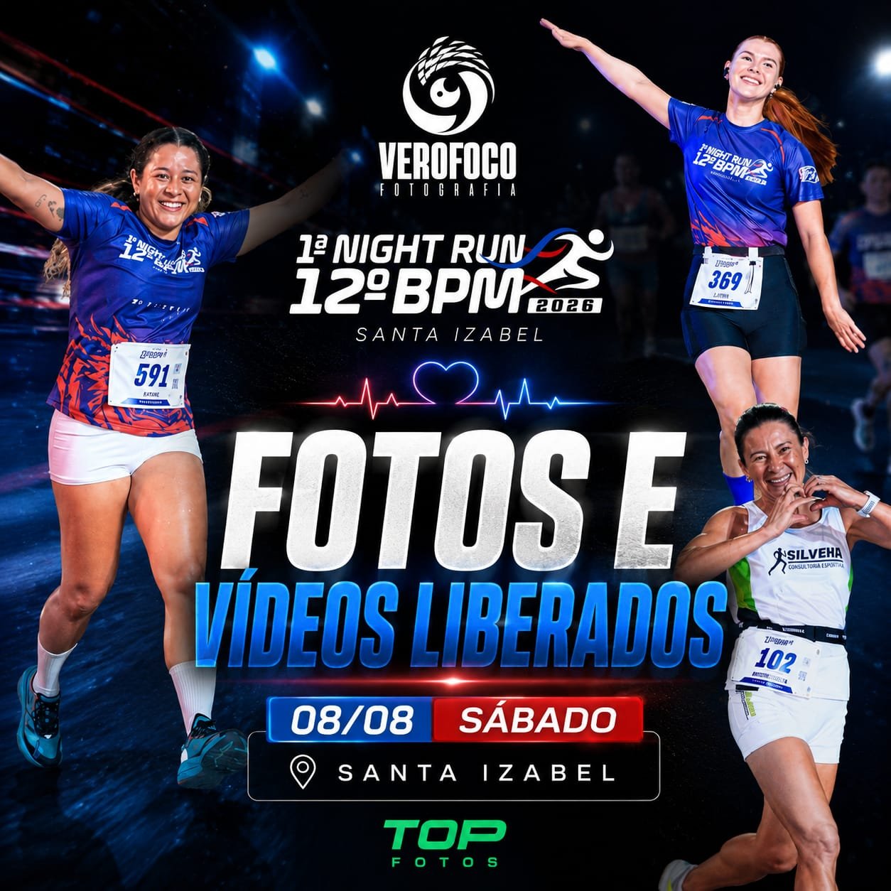 1ª NIGHT RUN 12º BPM - SANTA IZABEL