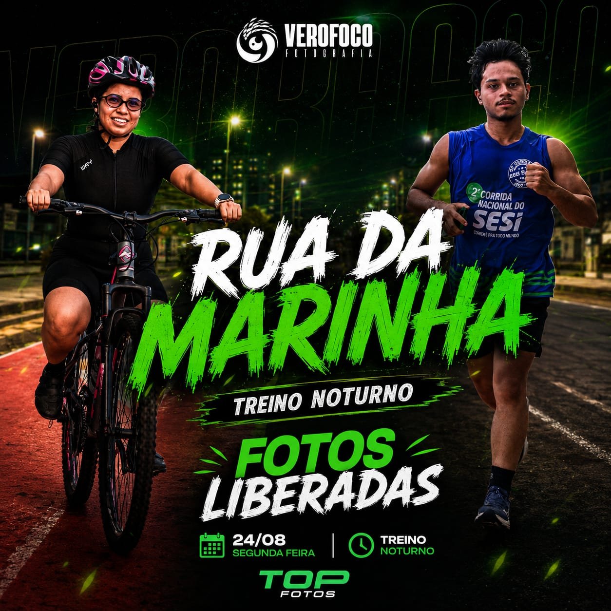 24/08 TREINO NOTURNO - RUA DA MARINHA