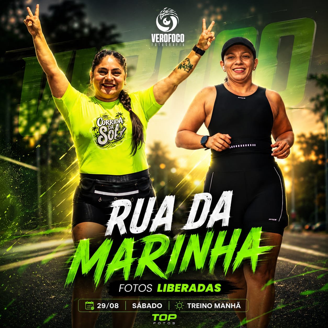 29/08 TREINO MANHÃ - RUA DA MARINHA