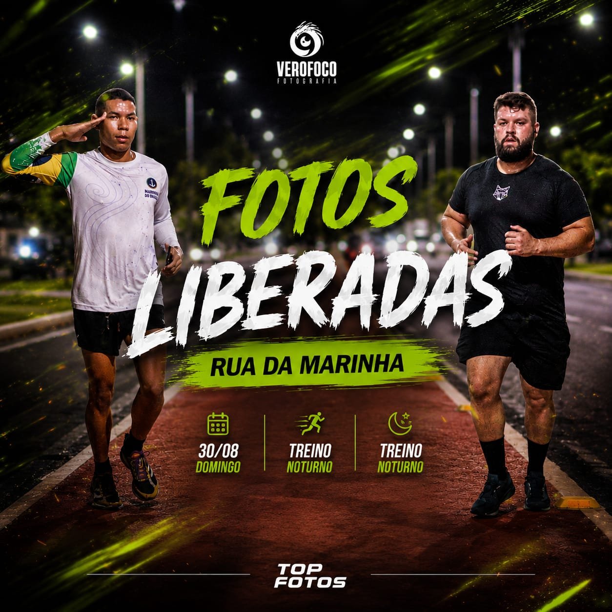 30/08 TREINO NOTURNO - RUA DA MARINHA