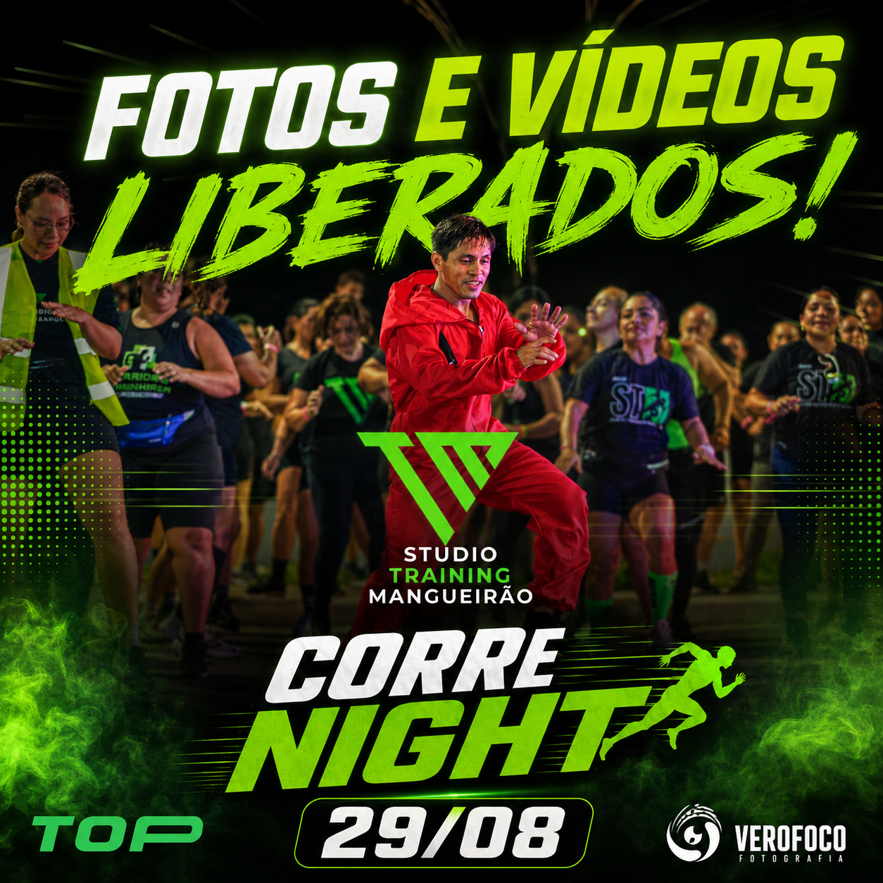CORRE NIGHT - STUDIO TRAINING MANGUEIRAO