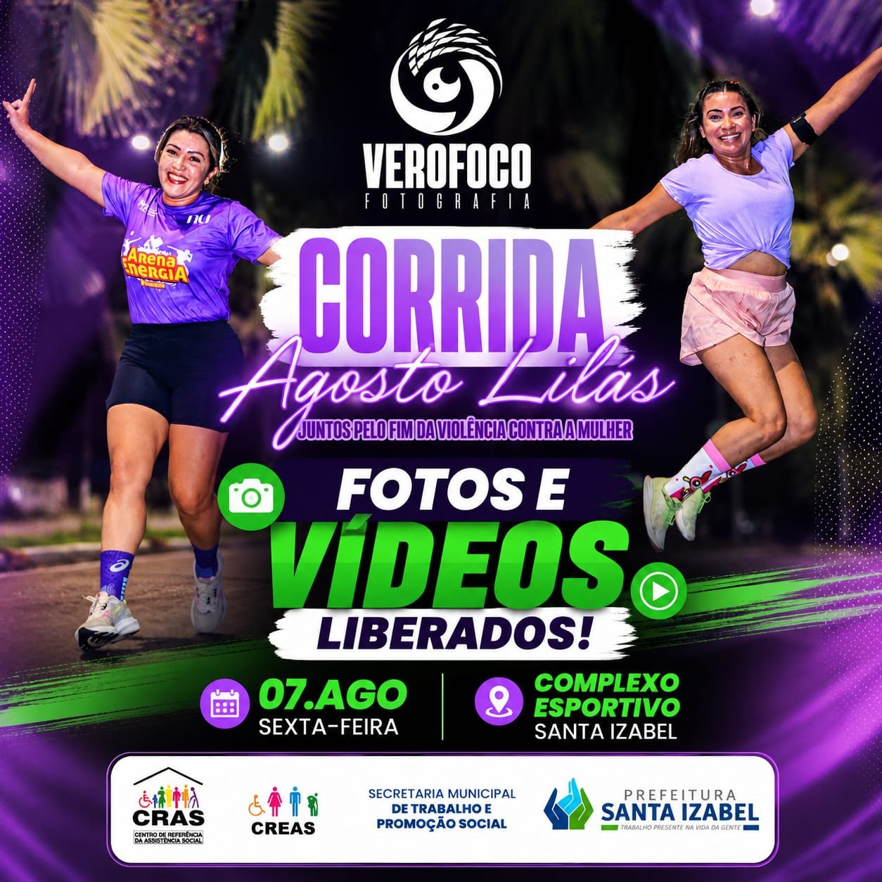 CORRIDA LILÁS - SANTA IZABEL PA