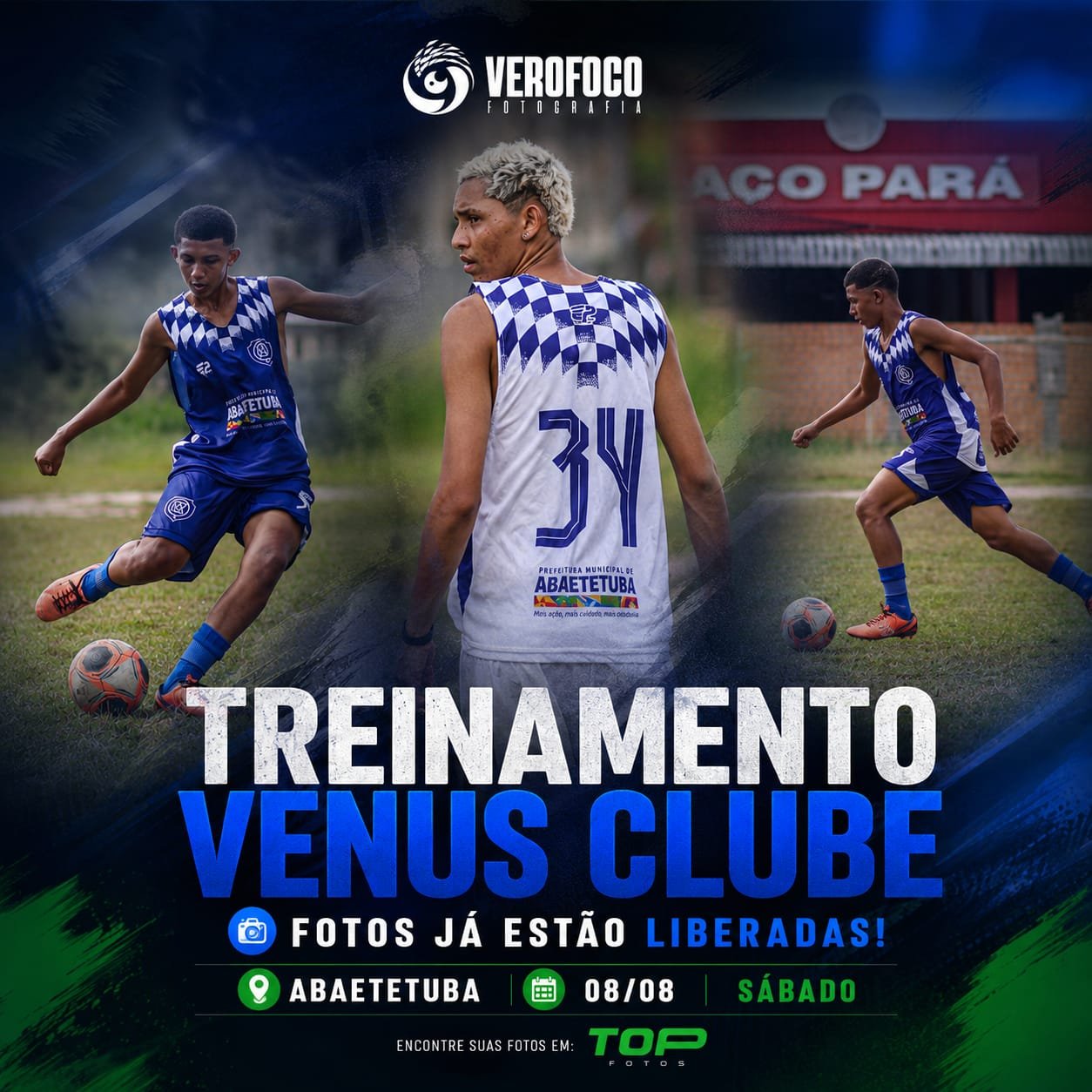 TREINAMENTO VENUS CLUBE 08/08